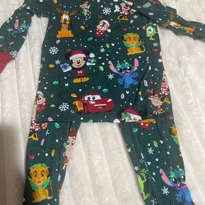 Little Sleepies Disney Christmas Two Piece Set 18-24 months